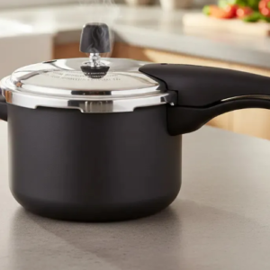 Panela de Pressão Tramontina 4,5L Vancouver Efeito Preto
