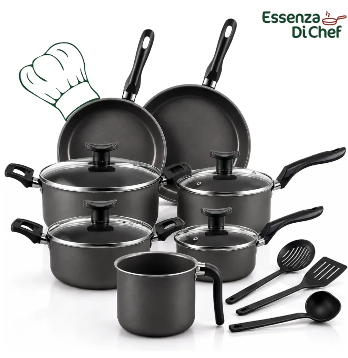 Conjunto Panelas Antiaderente 10 Peças Teflon