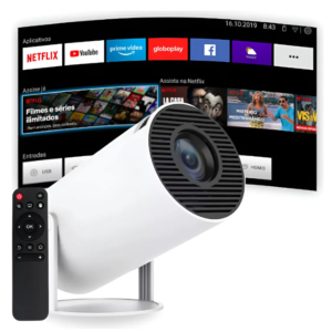Projetor Portátil 4k Hd Android HY-300