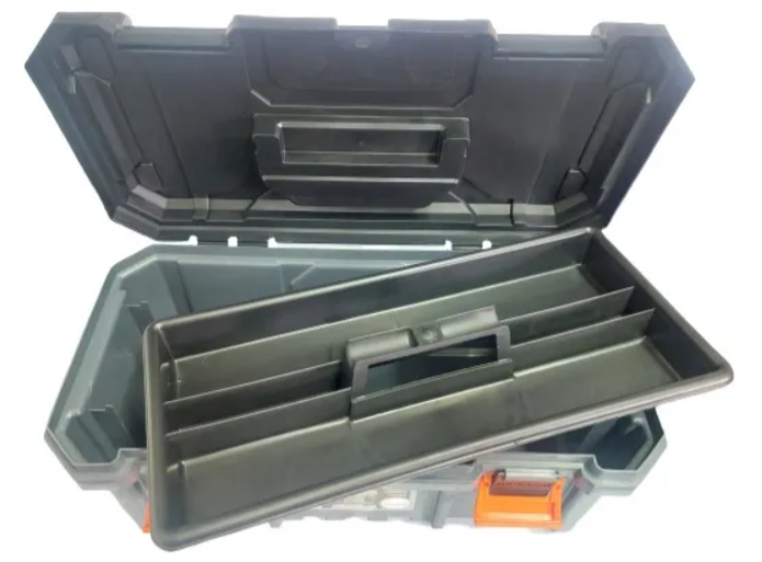 Caixa de Ferramentas Tática Metasul Cinza — 18,3″ - Imagem 4