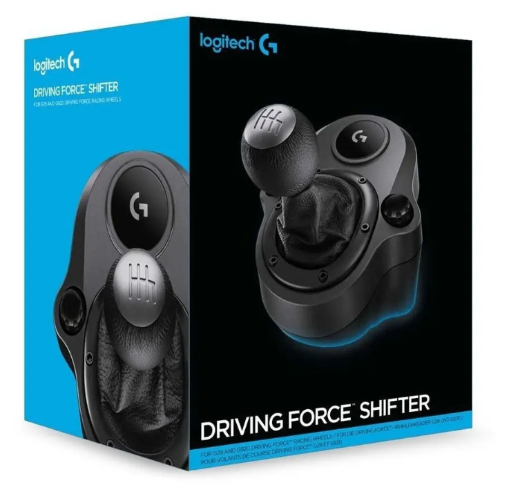 Câmbio Logitech G Driving Force Shifter Preto - Imagem 4
