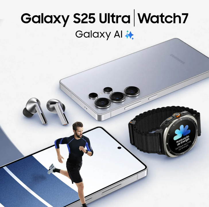 Samsung Galaxy S25 Ultra 5G – 256 GB, 12 GB RAM – Titanium Silverblue - Imagem 4
