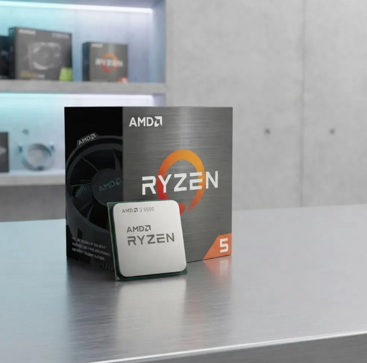 Processador AMD Ryzen 5 5500 – 6 Núcleos, 12 Threads, Até 4,2 GHz e Soquete AM4 - Imagem 3