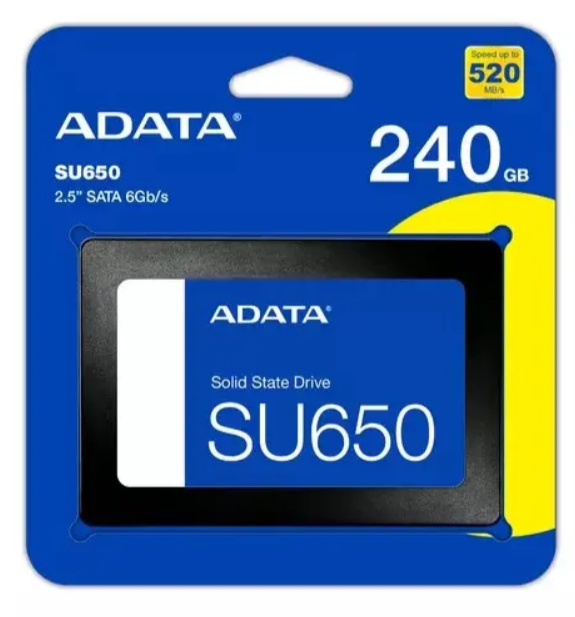 SSD ADATA SU650 240 GB SATA 2,5” – Preto - Imagem 2