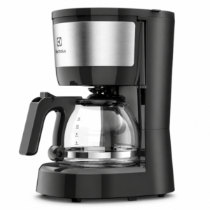 Cafeteira Elétrica Electrolux Efficient ECM10 – 600 ml, 15 Cafezinhos, Preto com Inox